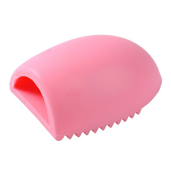 Colorful Silicone Makeup Brush Cleaning Washing Egg Comestic Brush Cleaner Glove Scrubber Board Makeup Brush Gel Washing Tool