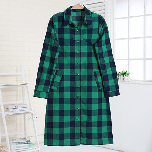 Dioufond Women Long Shirts Long Sleeve Shirts Chemise Femme Manche Longue Plaid Shirt Women Tops Camisetas Largas Mujeres 2017