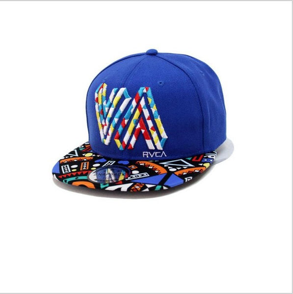 Xuyijun Unique personality color graffiti Snapback Caps Flat Hip Hop Cap Baseball Hats For Men and woman bone Casquette dad caps