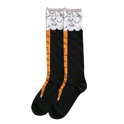 Women Chicken Funy socks High Long Socks Trendy Sexy Men Thin Toe Feet Ladies Creative Socks