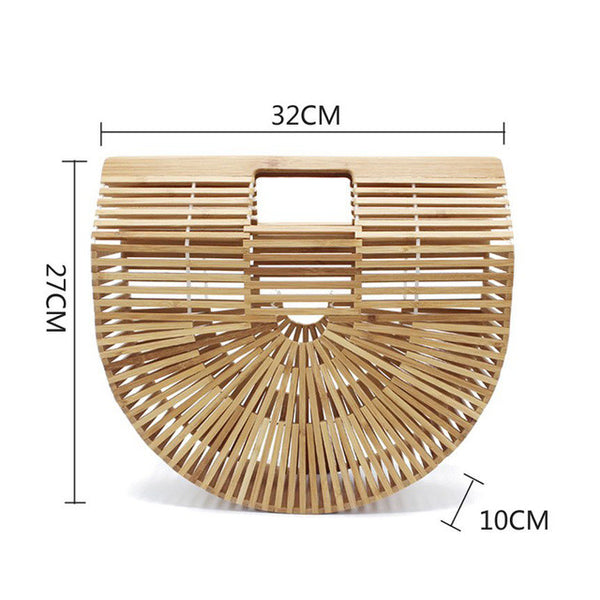 2017 Women Famous Brand Luxe Beach Bag for Bamboo Handbags Luxury Designer Women Tote Summer Straw Bag Travel Clutch