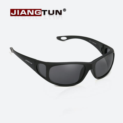 JIANGTUN Hot Polarized Sunglasses Polaroid Glasses Side Window Design Driving Sunglass Anti-UV Oculos De Sol Masculino Pesca