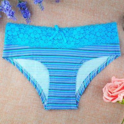 5PCS New arrival women's lingerie sexy lace laces Cotton panties seamless panty underpants briefs underwear intimates