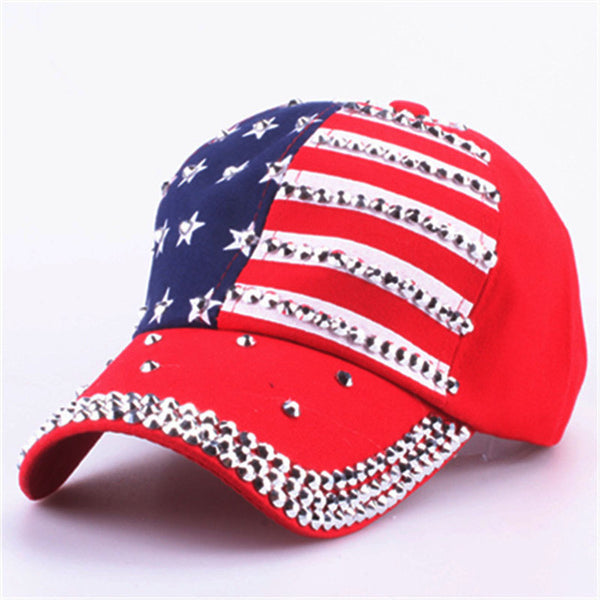 [YARBUU] Baseball caps 2017 fashion high quality hat For men women The adjustable cotton cap rhinestone star Denim cap hat