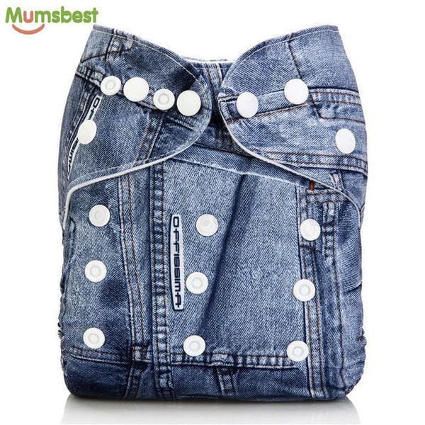 [Mumsbest] 2017 Washable Baby Cloth Diaper Cover Waterproof Cartoon Owl Baby Diapers Reusable Cloth Nappy Suit 0-2years 3-13kg