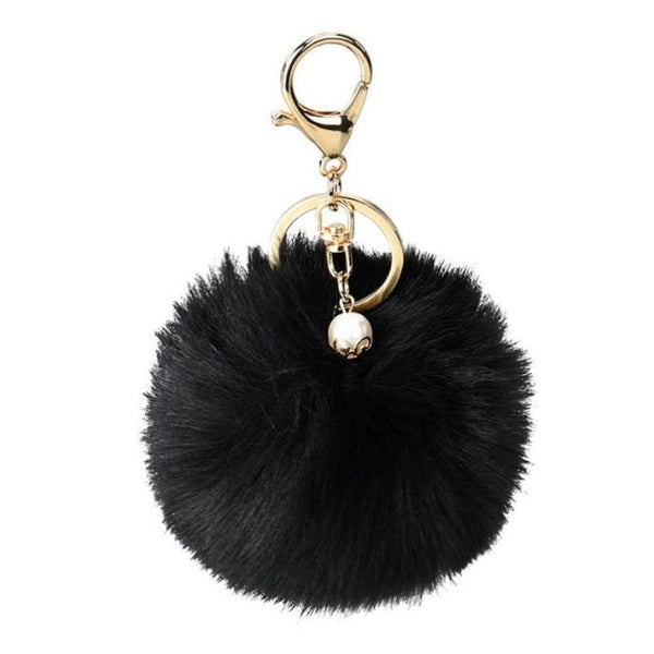 Starry-Styling Fur key chain Fashion 8cm Fur Ball Car Pendant KeyChain women bag Key Ring Delicate Drop Shipping
