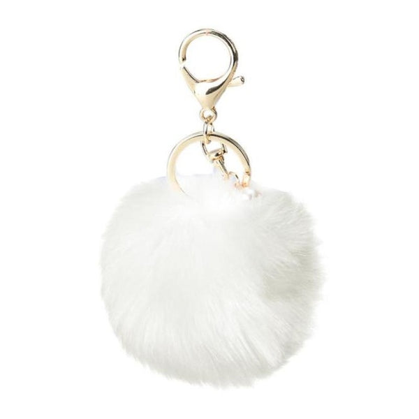 Starry-Styling Fur key chain Fashion 8cm Fur Ball Car Pendant KeyChain women bag Key Ring Delicate Drop Shipping