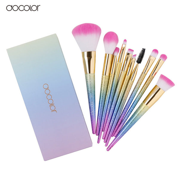 Docolor Makeup Brushes 10pcs/16pcs  make up Fantasy  Set Foundation Powder Eyeshadow Kits contour brush makeup brush set