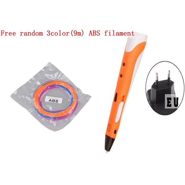 Myriwell 3D Pen DIY 3D Printer Pen Drawing 3d Printing Pens with ABS Filament 1.75mm for Kids Christmas Birthday gift