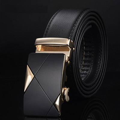 [DWTS]Designer Leather Strap Male Belt Automatic Buckle Belts For Men Girdle Wide Men Belt Waistband ceinture cinto masculino