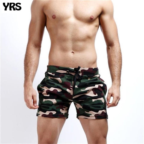 New Camouflage shorts low waist men casual Trunks Comfort Homewear Fitness Workout Shorts