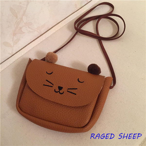 Raged Sheep Girls Small Coin Purse Change Wallet Kids Bag Coin Pouch Children's Wallet Money Holder Lovely Kids Gift Cat Bags