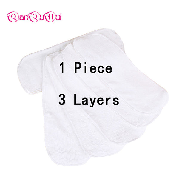 [QianQuHui] 0-3 Years Old Baby Reusable Nappies 7 Colors  Adjustable Washable Breathable Cloth Diapers Cover Training Shorts
