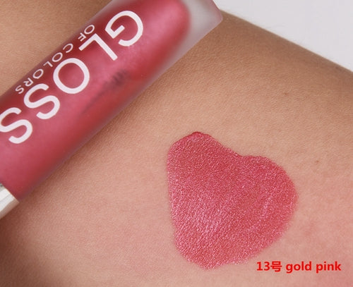 15 Color New Brand Lipstick Long Lasting Liquid Lipstick Matte Lip Gloss Cosmetics