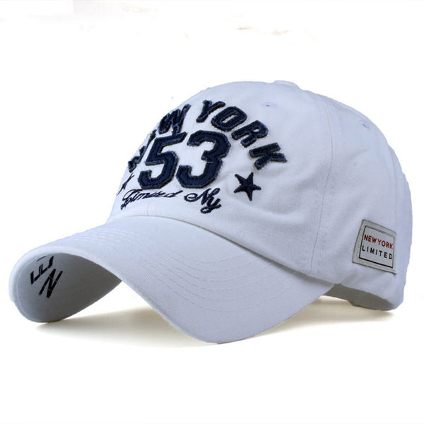 [YARBUU] 2016 New Cotton Letter Brand Baseball Cap Men and Women Snapback Do Old Motorcycle Hat 8 Colors hip hop jeans caps