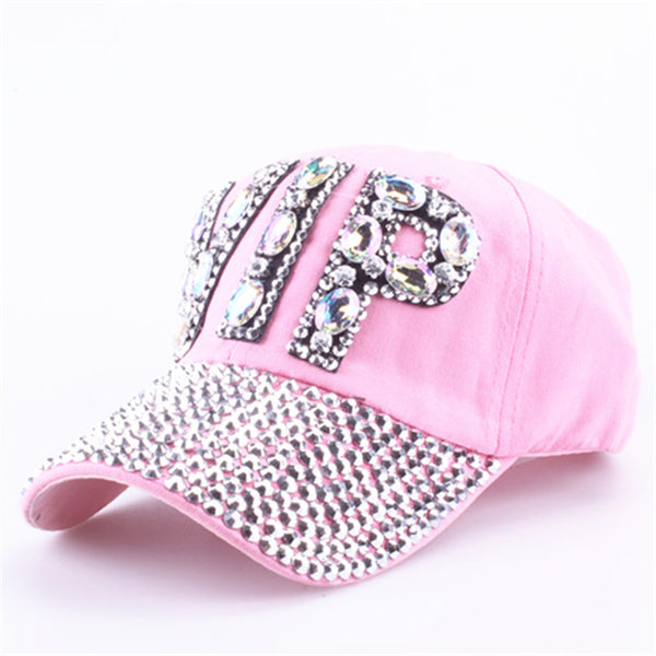 [YARBUU]CAP Wholesale 2017 Hat Rhinestone Print Denim hat Rivet Sun-Shading VIP Baseball Summer Women's Cap Jean Caps hip hop