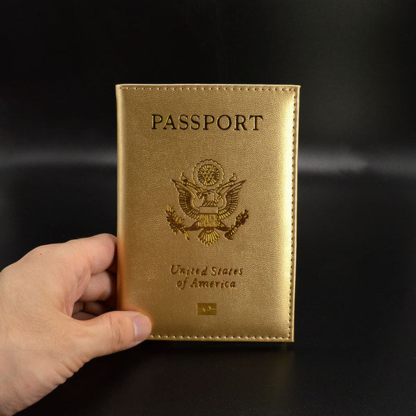 Cute Soft PU leather USA Passport Cover Pink Women Passport Case American Covers for Passports Girls America Passport Holder