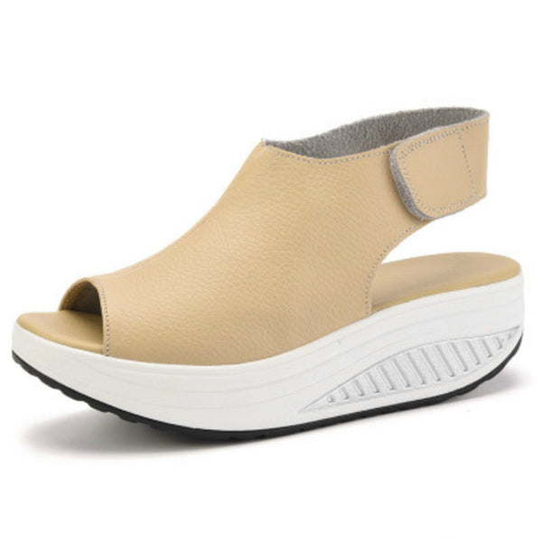 Women Shoes Sandals   leather  Sandals Summer Flip Flops 2017 High Quality Flat Sandals Gladiator Sandalias Mujer 328W