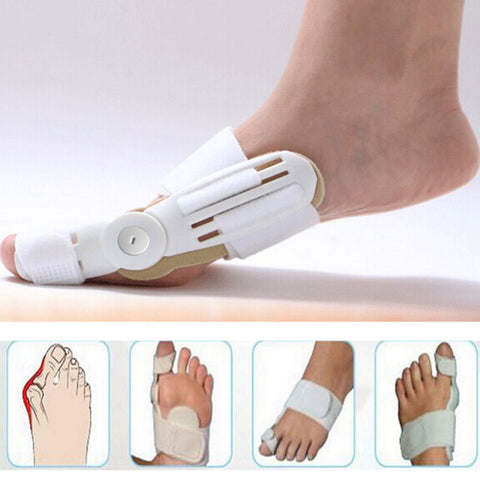 1Pcs Day + Night Toe Care Corrector Bunion Splint Hallux Valgus Foot Straightener