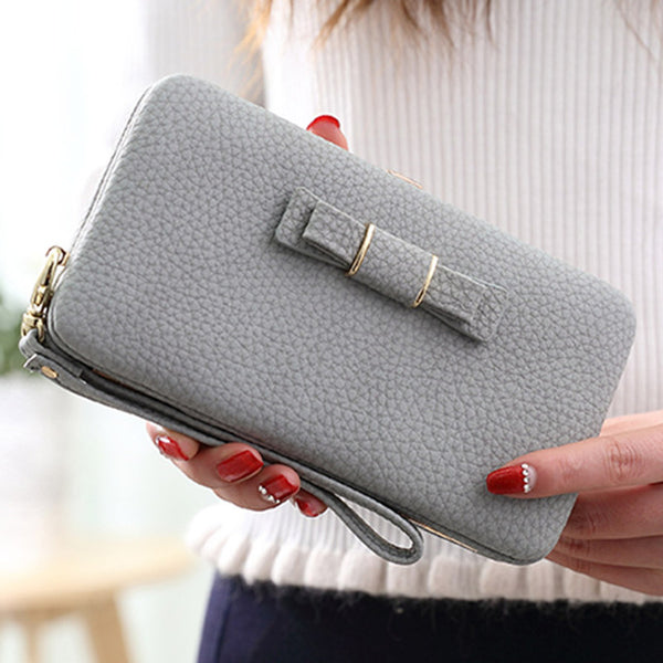 Luxury Women Wallet Phone Bag Leather Case For iPhone 7 6 6s Plus 5s 5 For Samsung Galaxy S7 Edge S6 Xiaomi Mi5 Redmi 3S Note3 4