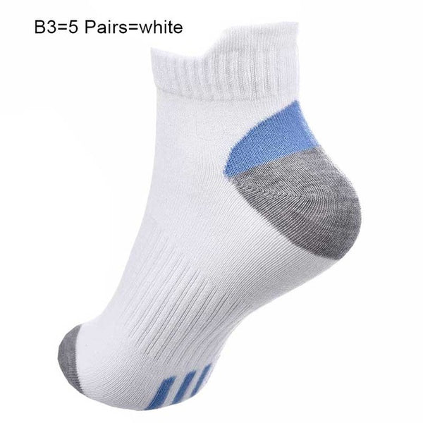 JUMEAUX EU 35-45 High Quality Men Socks Cotton Bamboo Fiber Classic Breathable Mesh Mountain Socks Men 2017 Hot 4-5 Pairs/Set