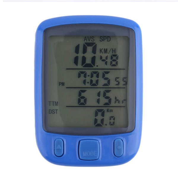SunDing SD 563B Waterproof Cycling Bike Bicycle Computer LCD Backlight Bicycle Odometer Speedometer Bike Stopwatch 3 Colors