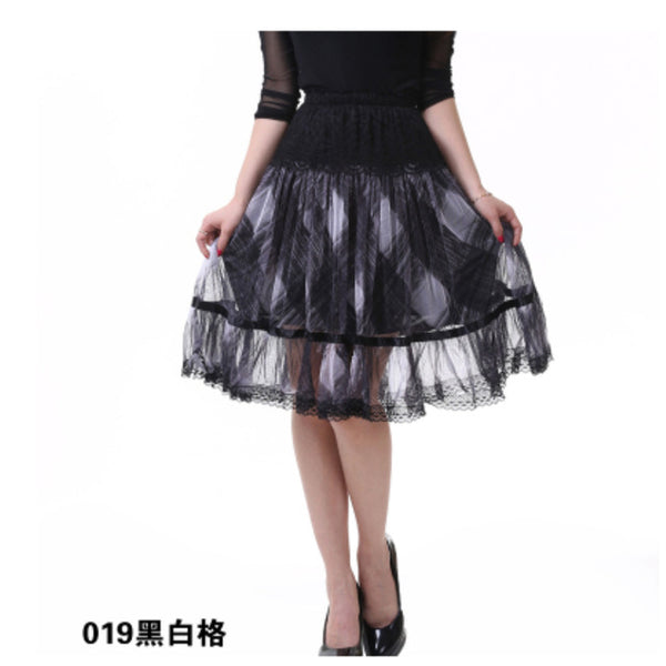 Makuluya 2017GIFT better lace skirts grace fashion women  skirt  large size print lace bohemia medium skirt beautiful lady skirt