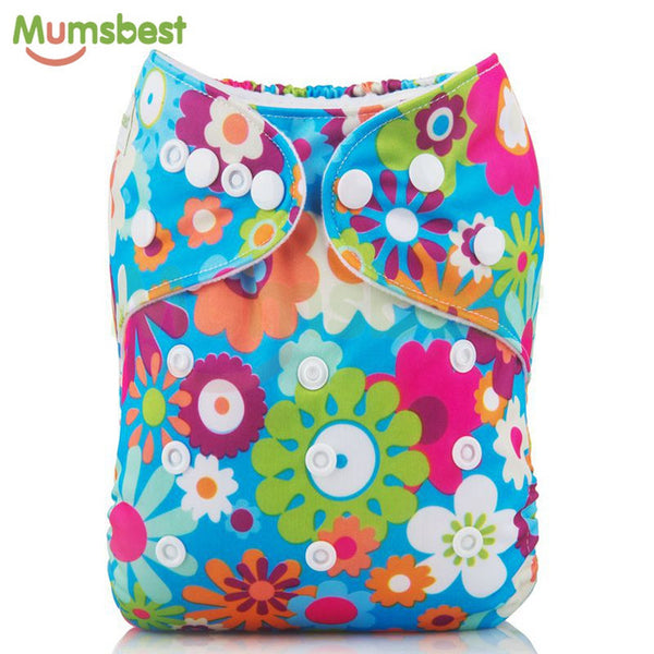 [Mumsbest] Baby One Size Adjustable Cloth Diapers Cover Reusable washable waterproof & breathable Nappy Cover