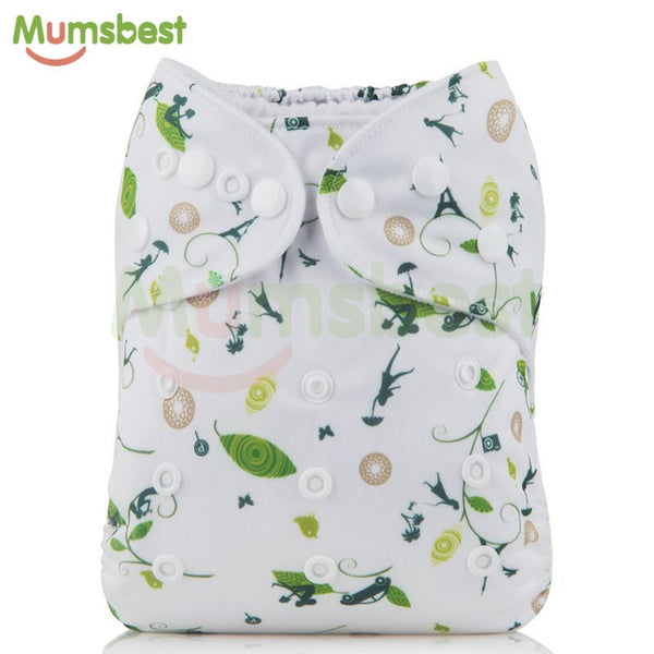 [Mumsbest] Baby One Size Adjustable Cloth Diapers Cover Reusable washable waterproof & breathable Nappy Cover