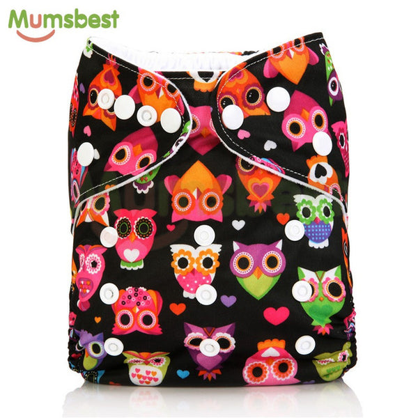 [Mumsbest] Baby One Size Adjustable Cloth Diapers Cover Reusable washable waterproof & breathable Nappy Cover