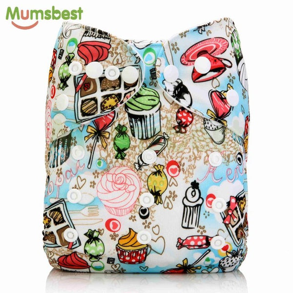 [Mumsbest] Baby One Size Adjustable Cloth Diapers Cover Reusable washable waterproof & breathable Nappy Cover