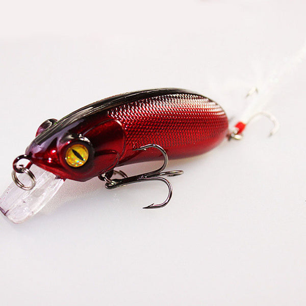 6cm 10g Top Water Fishing Lures Crankbait Swimming Crank Baits Artificial Swimbait Wobblers Fish Tackle