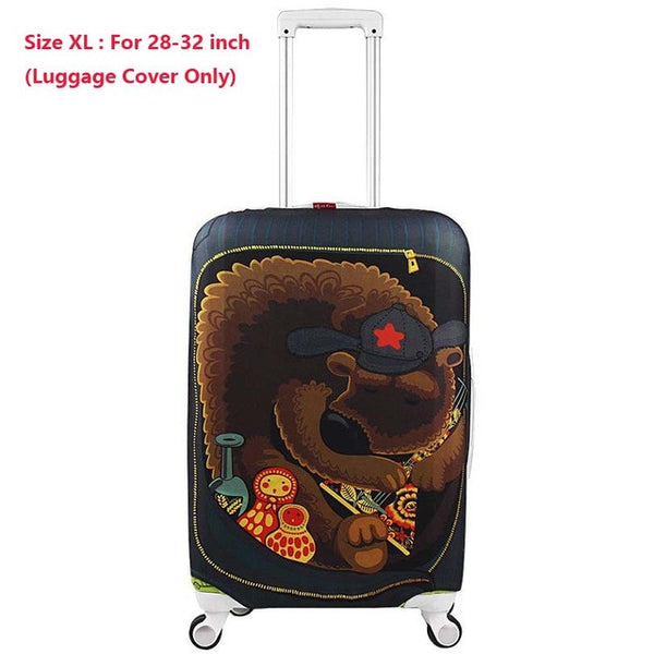 Luggage Cover Proetection on Suitcase cover Trolley case Travel Luggage Dust cover for 18 20 22 24 26 28 30 32 inch Suitcase