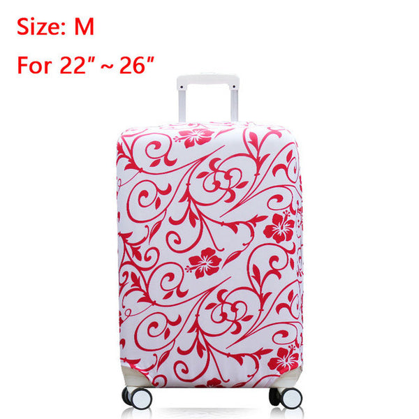 Luggage Cover Proetection on Suitcase cover Trolley case Travel Luggage Dust cover for 18 20 22 24 26 28 30 32 inch Suitcase