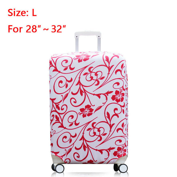 Luggage Cover Proetection on Suitcase cover Trolley case Travel Luggage Dust cover for 18 20 22 24 26 28 30 32 inch Suitcase