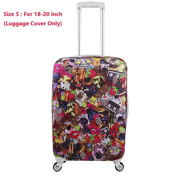 Luggage Cover Proetection on Suitcase cover Trolley case Travel Luggage Dust cover for 18 20 22 24 26 28 30 32 inch Suitcase