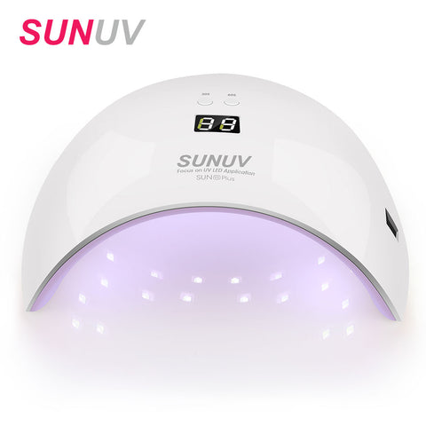 SUNUV SUN9x Plus 36W Nail Lamp UV Lamp Nail Dryer for UV Gel LED Gel Nail Machine Infrared Sensor Timer Set