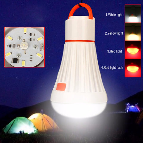 Outdoor travel camping 6LED 3W Portable Camping Tent Light Torch Lantern Flashlight Hanging Lamp