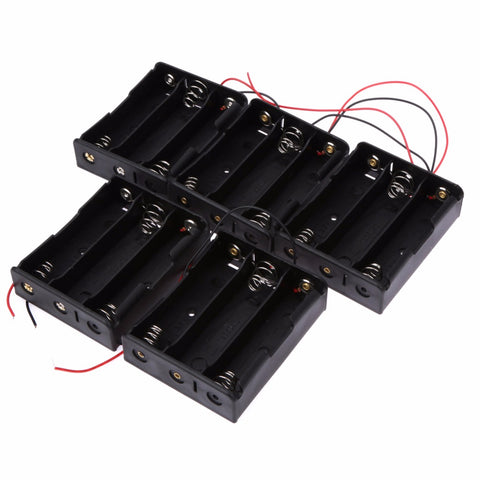 5pcs 18650 Battery Holder Power bank Plastic Battery Holder Storage Box Case for 3x18650 Battery Holder Plastic Holder