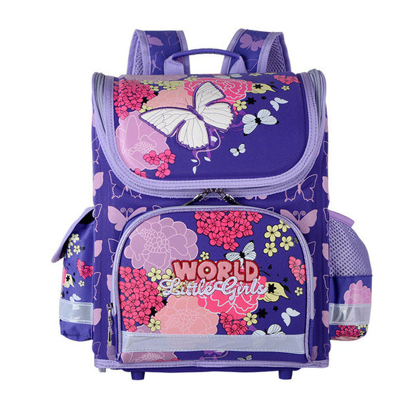 2017 Girls School Bags Backpacks Children Orthopedic Waterproof Backpack Girl's Sofia Book bag Kids Satchel Knapsack Mochila