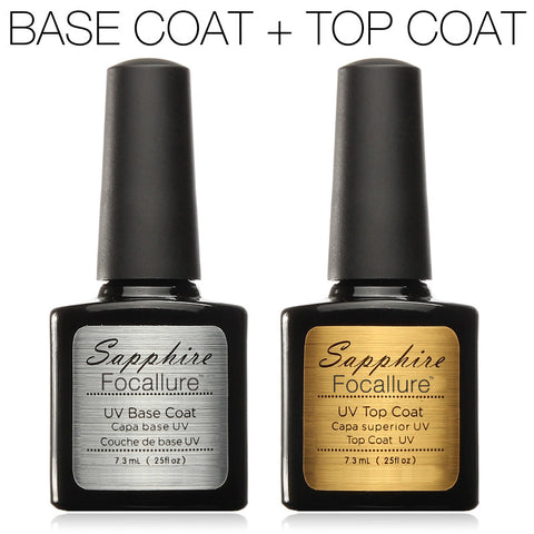 Sapphire Base Top Coat UV Gel Polish base gel Led Long Lasting Top Coat Gel