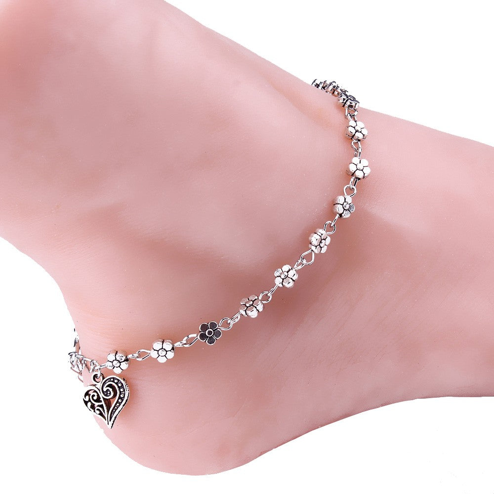New Fashion  Women  Bead Chain Anklet Ankle Bracelet Sexy Barefoot Sandal Beach Foot for Lady Perfect Gift  Free Shipping