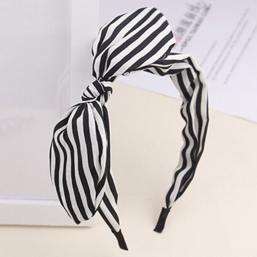 1 PCS Women Hairband Fabric Bow Knot Hair Hoop Rabbit Ears Headband for Headwear Women Hair Accessories 2017 HOT