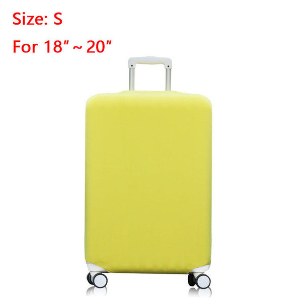 Suitcase Covers Luggage Cover Protector with Elastic Fabric Protect Suitcase from Scracth Reconizable Cover for Travelling