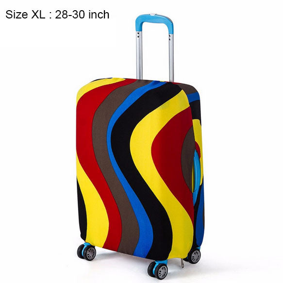 suitcase covers luggage cover protector elastic dustproof cover protection on luggage with spandex fabric fashion design