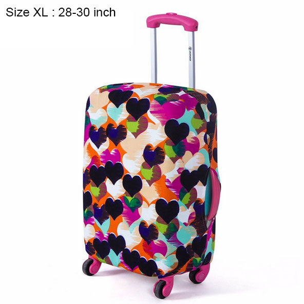 suitcase covers luggage cover protector elastic dustproof cover protection on luggage with spandex fabric fashion design