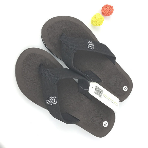 2017 New Flat Sandals slippers men summer Bakham Leisure Soft Flip Flops men EVA Beach Sandals For Men plus Size men's slippers