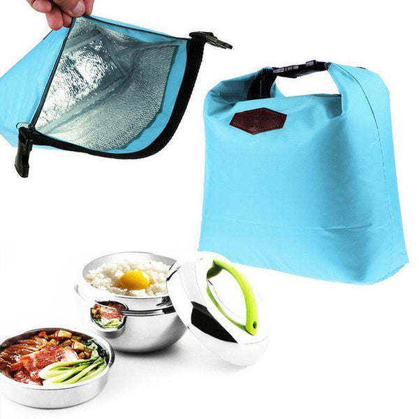 Waterproof Thermal Cooler Insulated Lunch Box Portable Tote Storage Picnic Bags