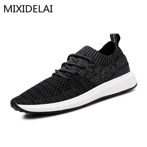 2017 New Spring Summer Men's Casual Shoes Cheap chaussure homme Korean Breathable Air Mesh Men Shoes Zapatos Hombre Size 39-46
