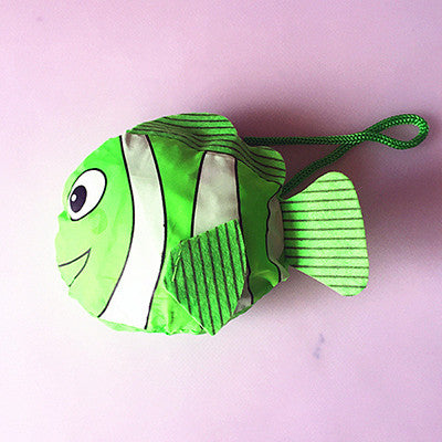 Mic Tropical Fish Foldable Eco Reusable Shopping Bags  herbruikbare boodschappentas bood schappentas opvouwbare tasjes38cm x58cm